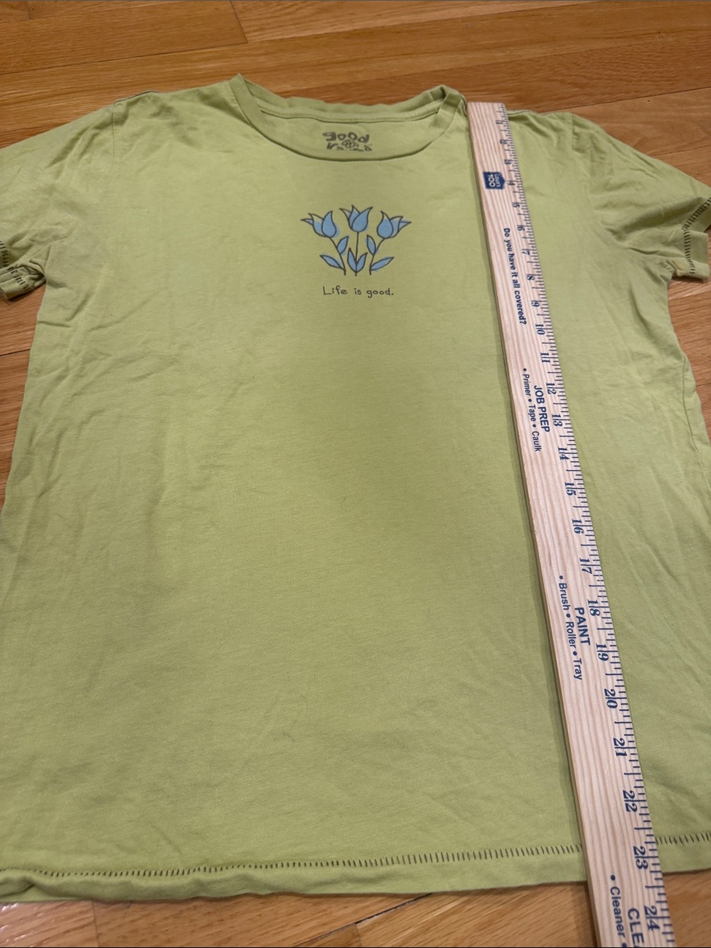 Good Karma by life is good semi -fitted short sleeve size medium. - Picture 3 of 5